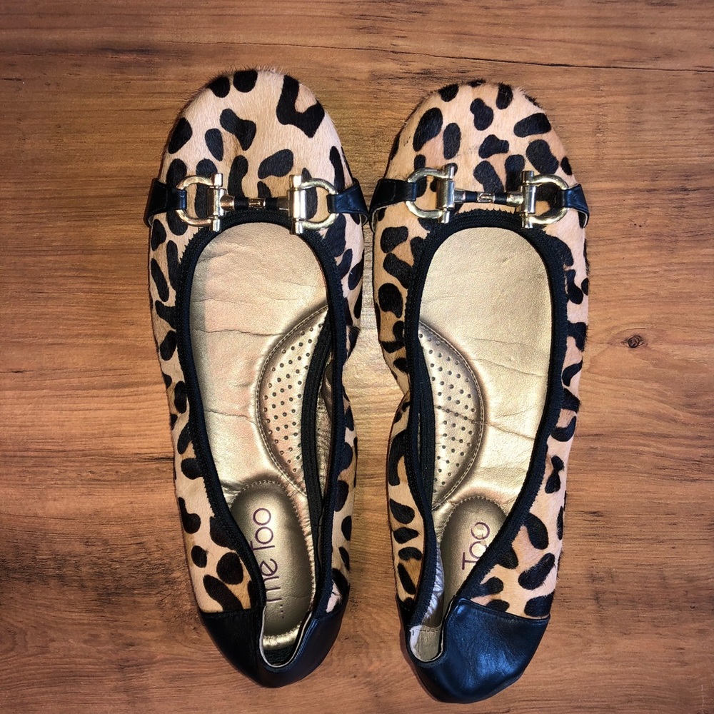 Leopard Print Flats